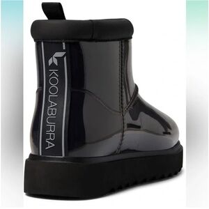 UGG By Koolaburra Black Clear Mini Boot
